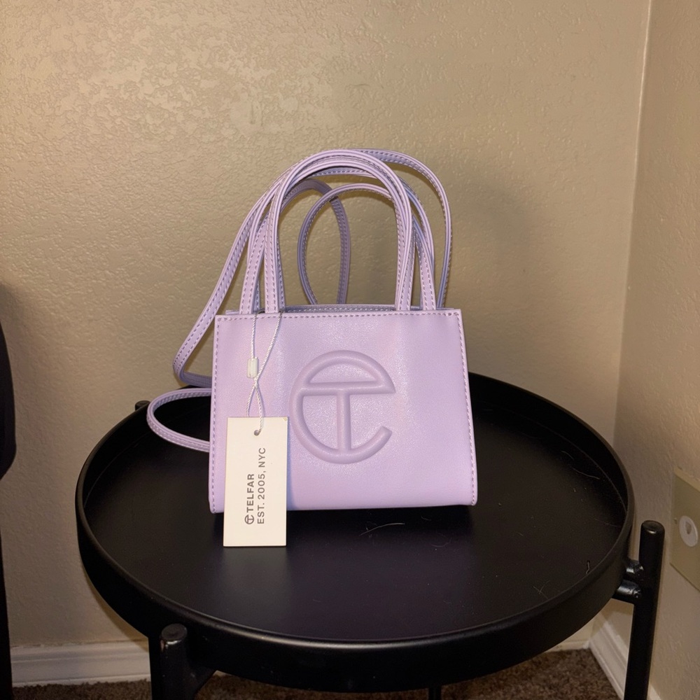 Telfar Mini Bag in Soft Lavender - Picture 2 of 7